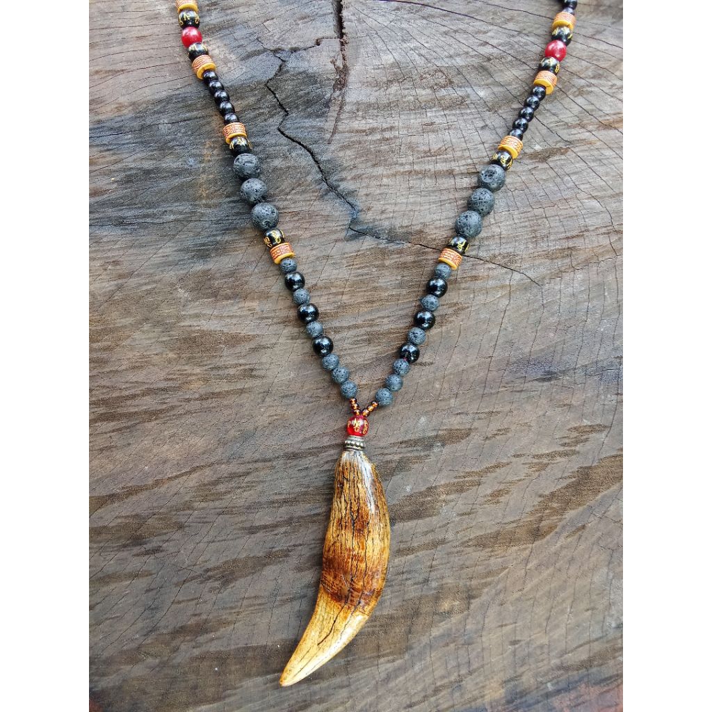 Kalung Liontin Taring Harimau acc NgurakRomo999