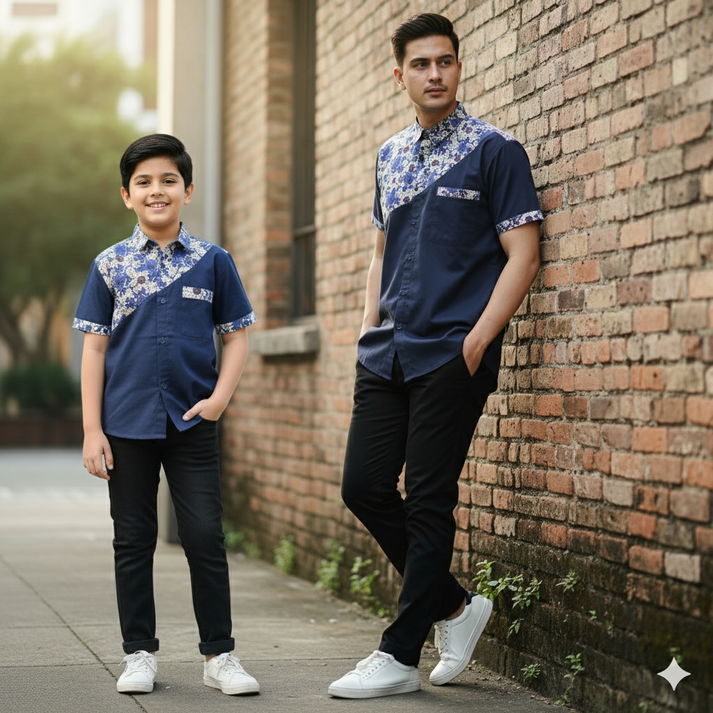 KOKO OXFORD COUPLE ANAK DAN AYAH?KOKO ANAK?KOKO DEWASA