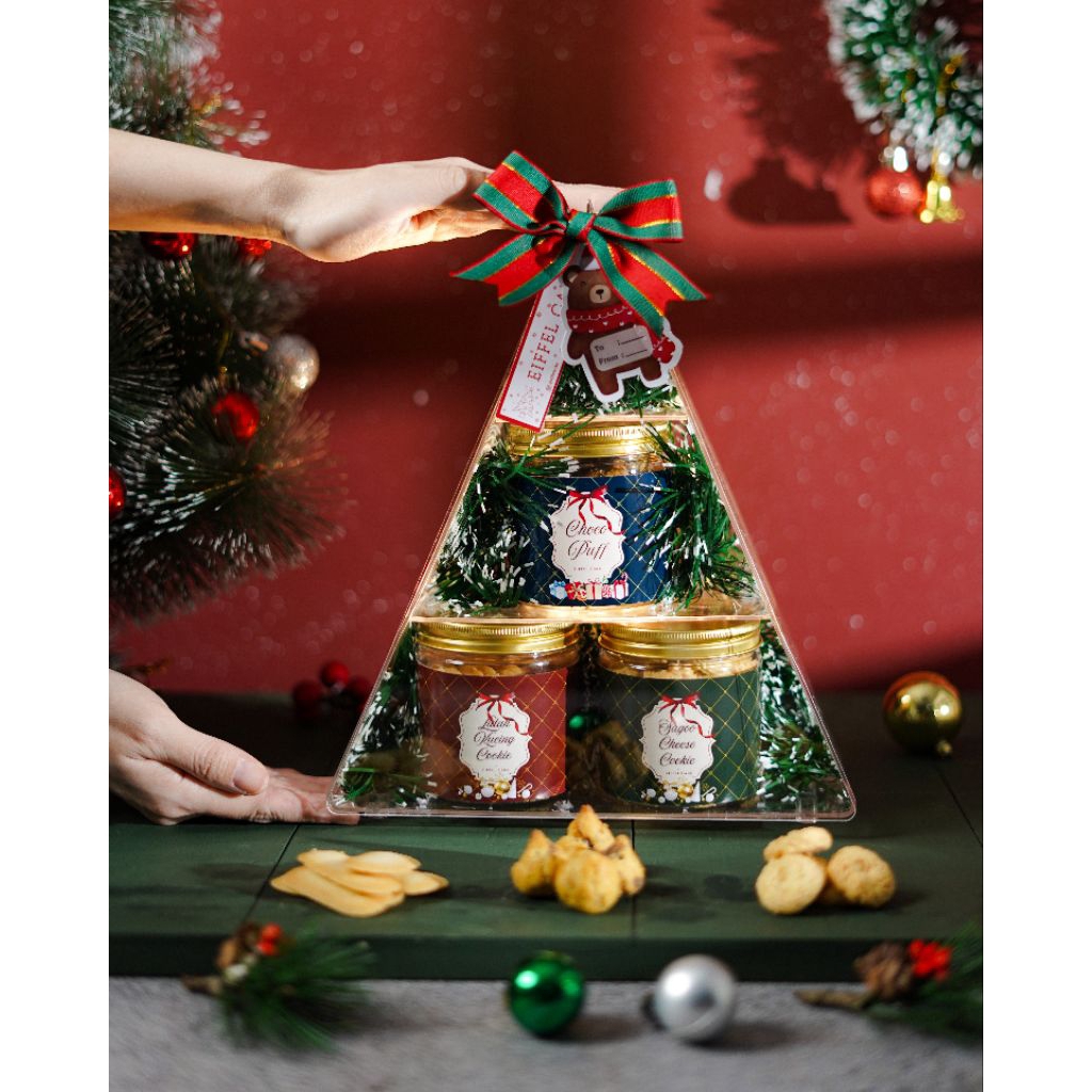 (READY STOCK) GRACE ACRYLIC BAG//LUXURY ACRYLIC BAG//HAMPERS CHRISTMAS//HAMPERS NATAL//HAMPERS PREMI