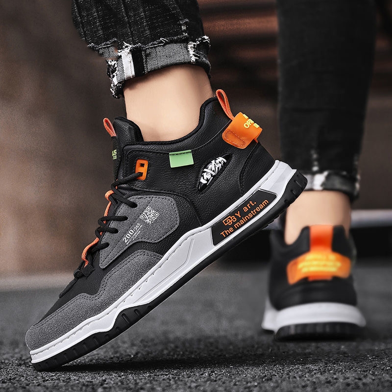 PANARYBODY Sepatu Pria Sneakers Terbaru  Korean Style Sepatu Modis Kekinian Nyaman Dipakai H2052