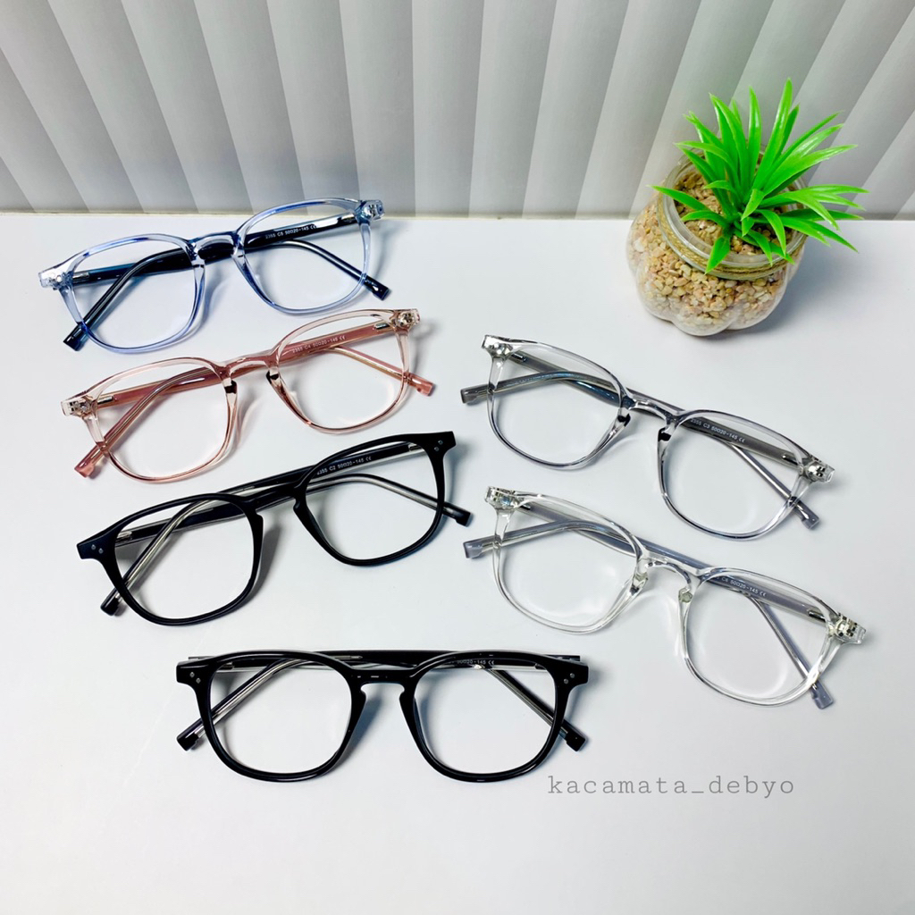 Frame 2355/Kacamata Minus/Frame Kotak/Kacamata Kotak