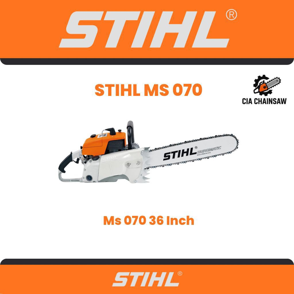 ￼TERMURAH  MESIN CHAINSAW STIHL MS-070 MESIN POTONG KAYU MS-070 BAR 36 INCH STIHL