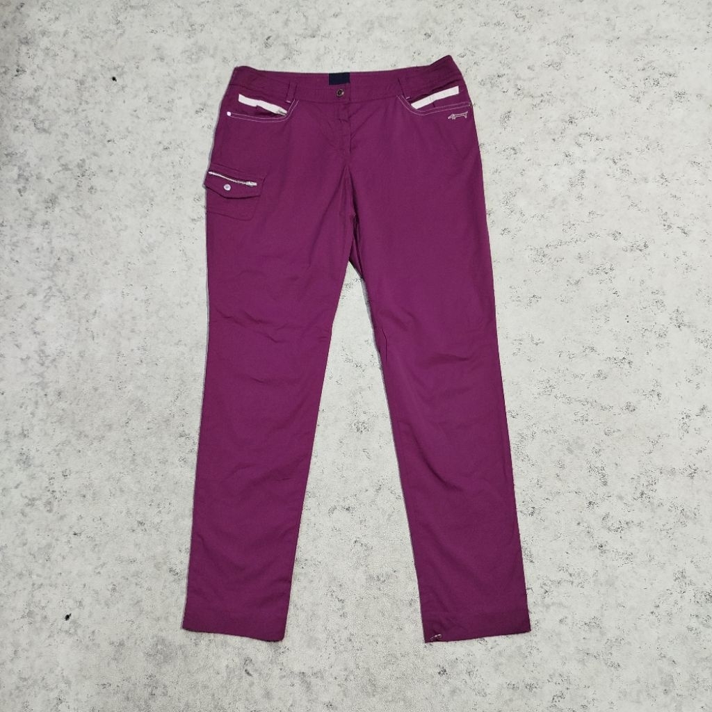 Celana outdoor LOUIS CASTEL Ungu Quick dry Casual Cargo pocket woman series