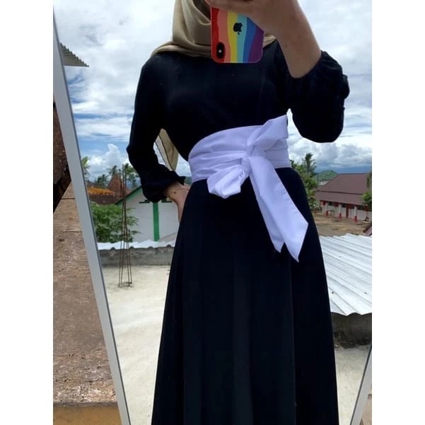 PREMIUM OBI BELT Wanita Matt Kain Syakilla premium / Ikat Pinggang Wanita / Ikat pinggang Lilit wani