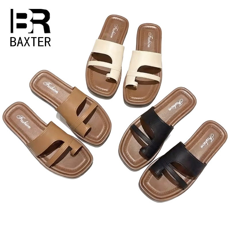 Sendal Wanita Jepit Ibu Jari dengan Gaya Retro Klasik, Desain Ringan Cocok untuk Digunakan di Rumah 