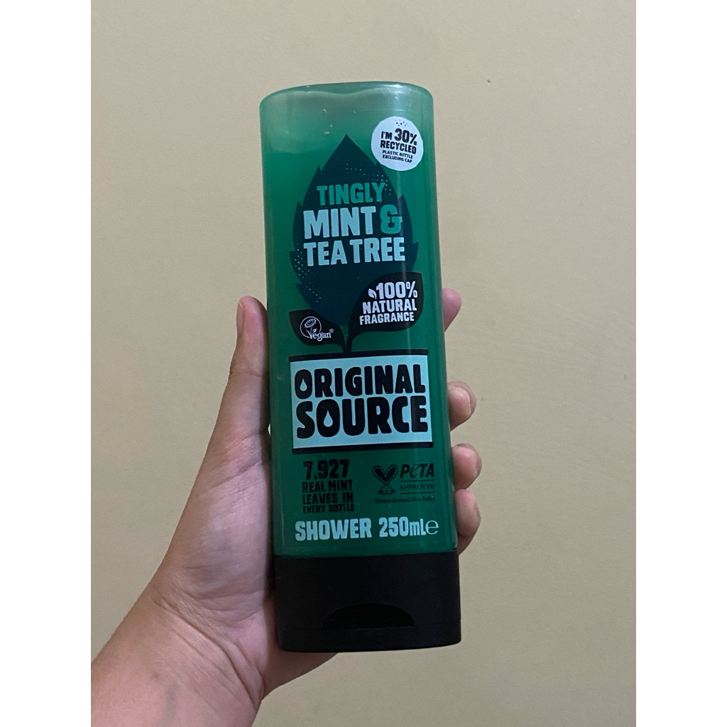 [masih baru] sabun original source mint tea tree