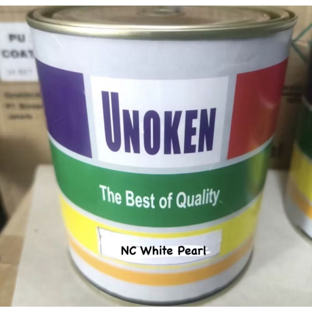 Cat NC Putih Mutiara White Pearl UNOKEN 1kg High Quality