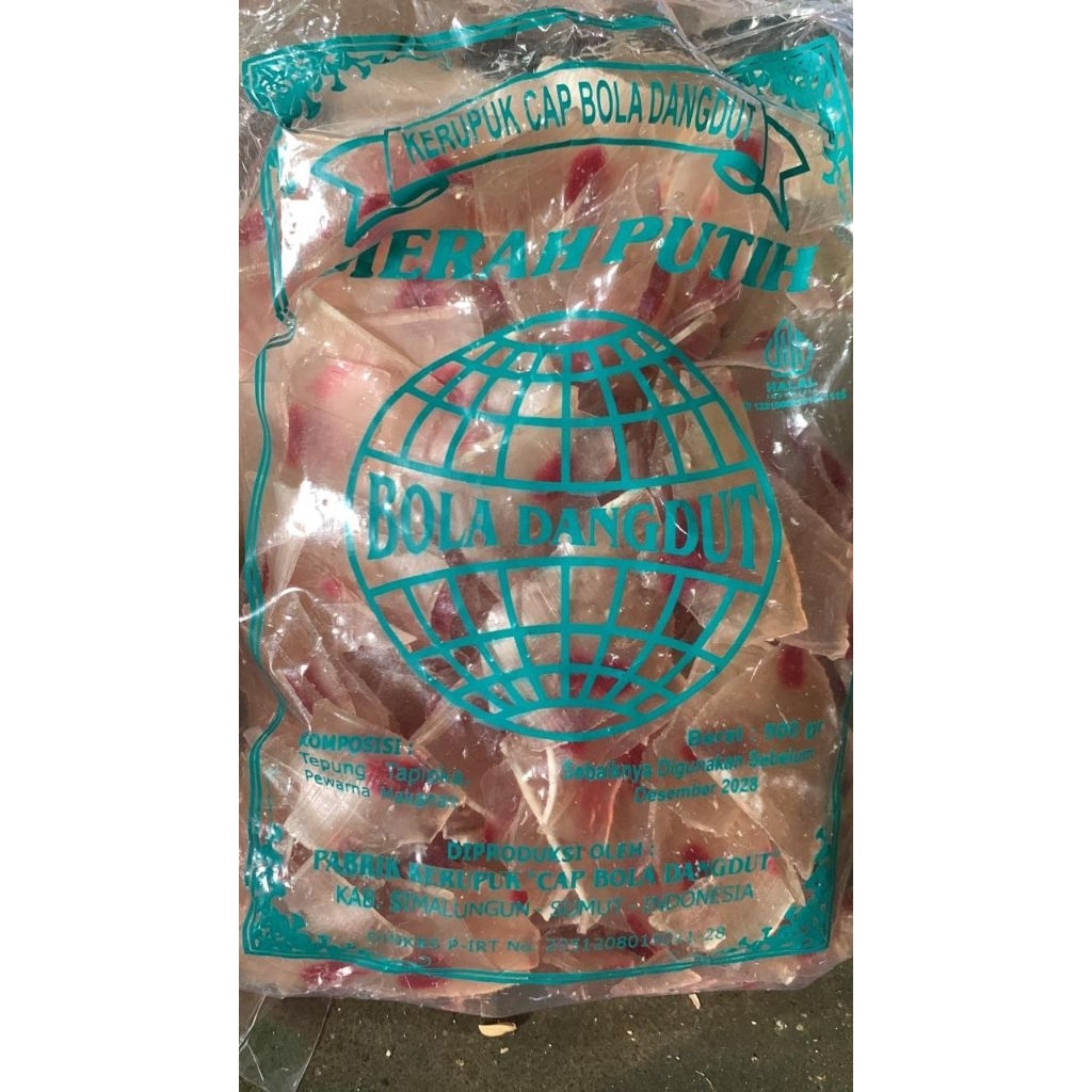 KERUPUK MERAH PUTIH /KERUPUK MEDAN (KERUPUK MISO)