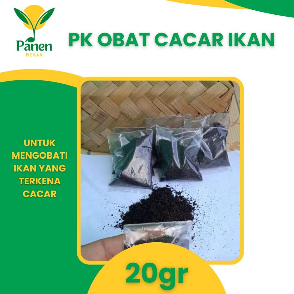 PK Obat Cacar Ikan 20gr untuk perawatan ikan