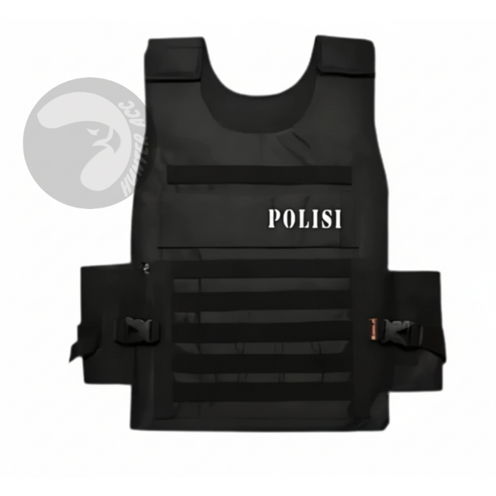 ROMPI POLISI HITAM TEBAL - ROMPI TACTICAL BODY VEST