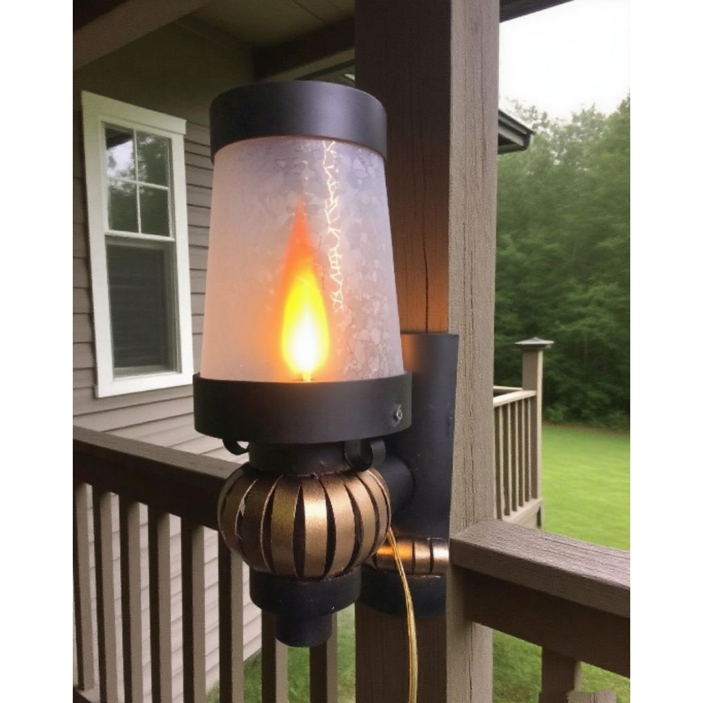 [BISA COD] LAMPU HIAS/LAMPU TERAS/ LAMPU DINDING INDOR OUTDOR/ LAMPU API