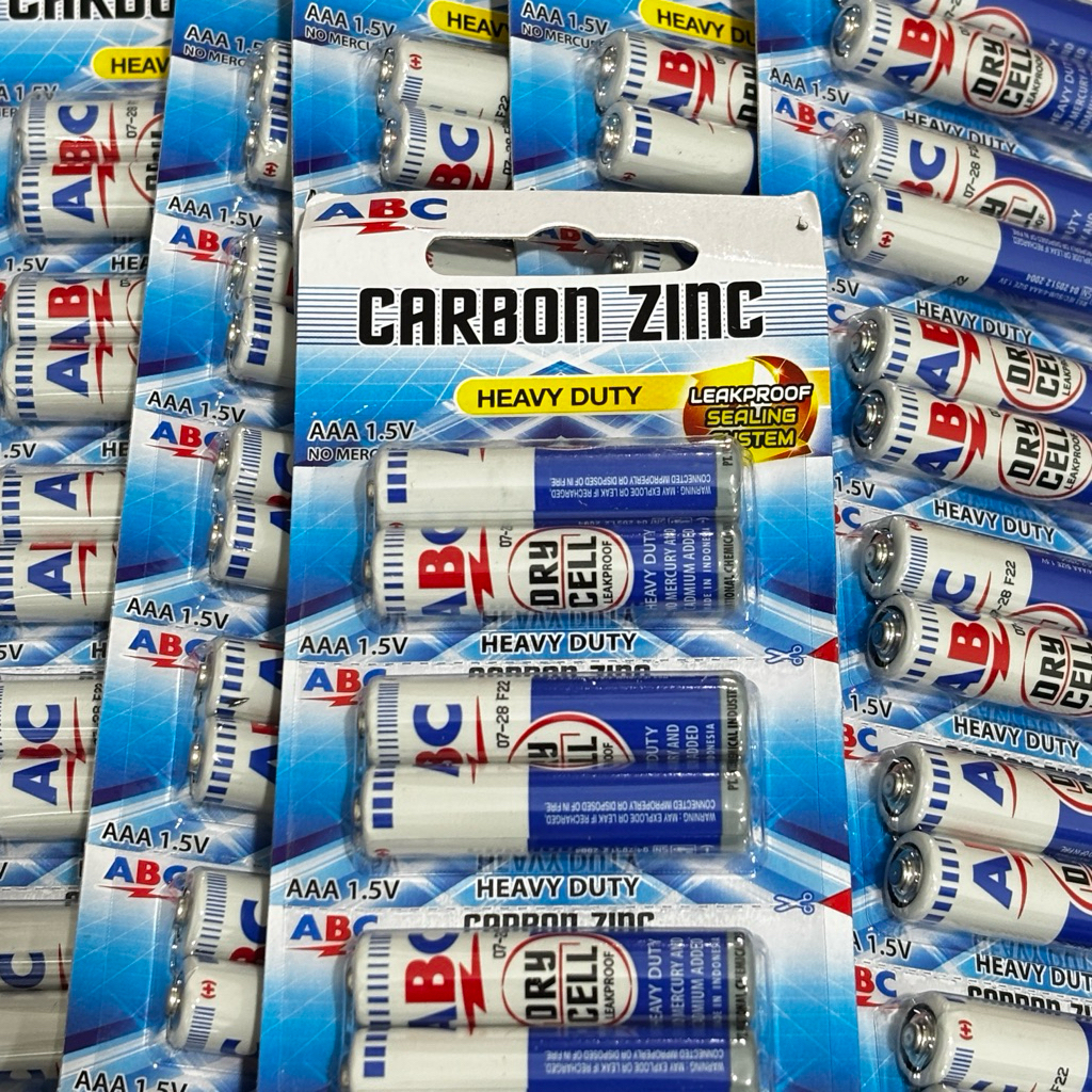 BATERAI AAA 1.5Volt MEREK ABC