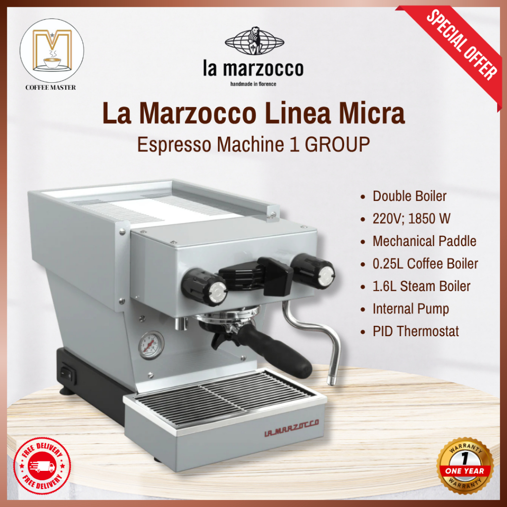 Mesin Kopi Espresso Lamarzocco Linea Micra Coffee Machine 1 Group Garansi Resmi