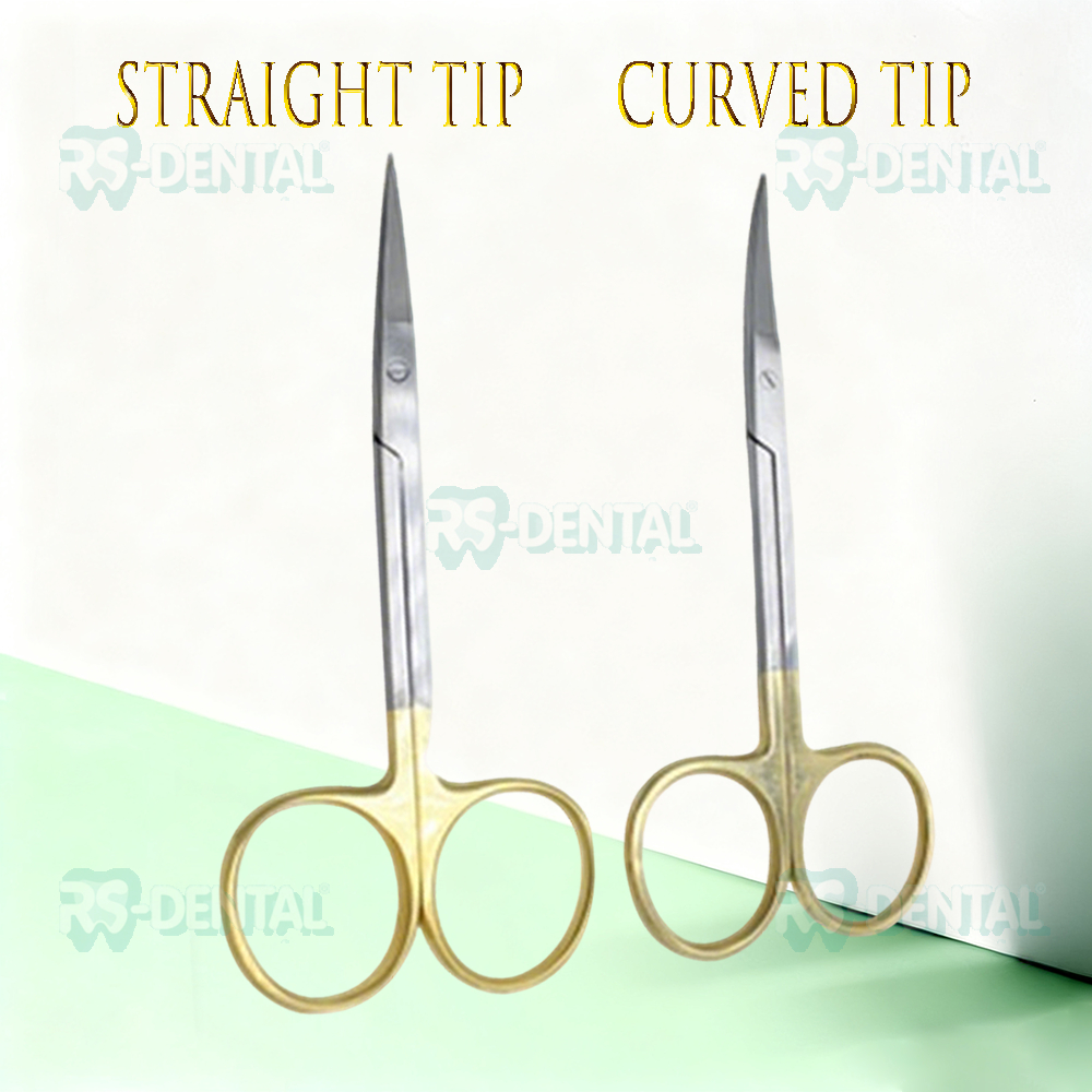 iris scissor/dental surgical scissors/gunting alis mata jaringan gum/gunting bedah operasi/gunting g