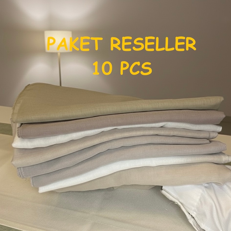 PAKET RESELLER Hijab Paris Premium by DISYA 10 pcs