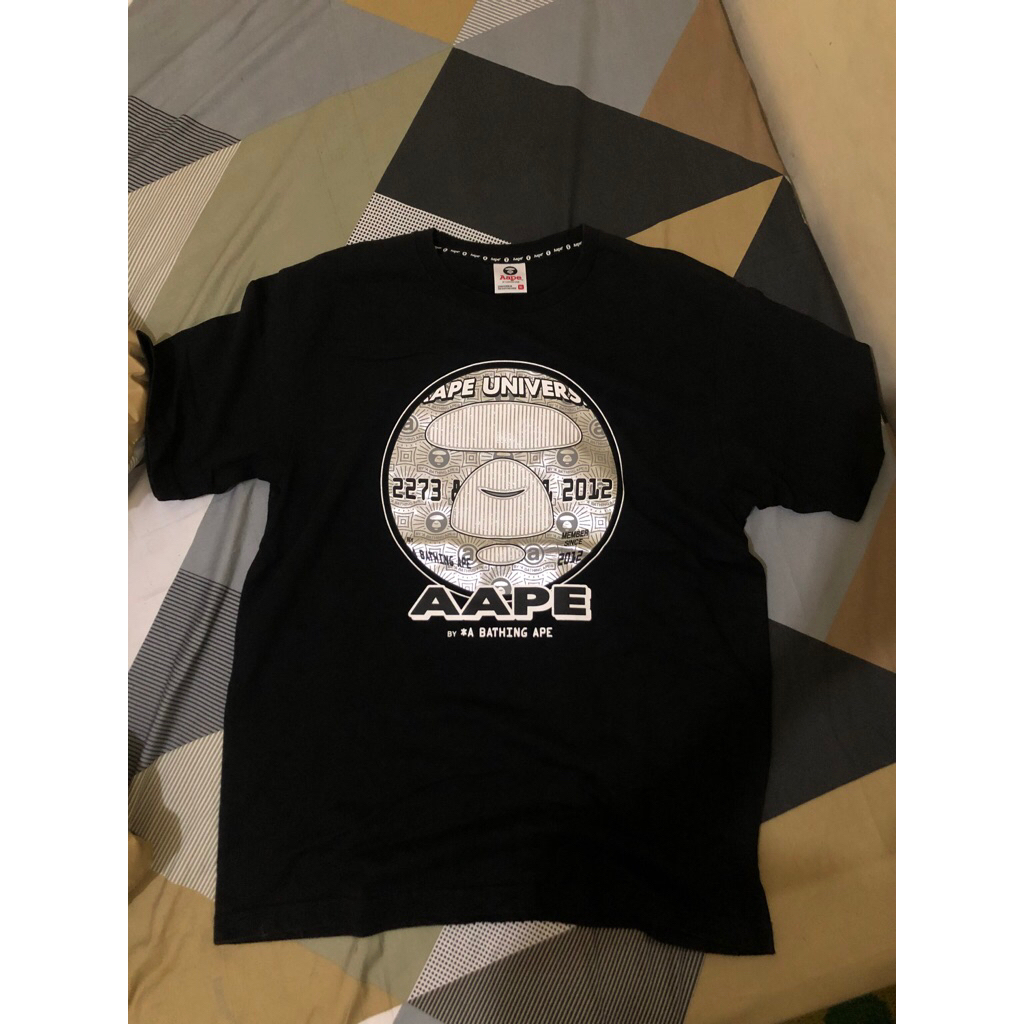 TSHIRT AAPE BIG LOGO SHIRT UNIVERSITY