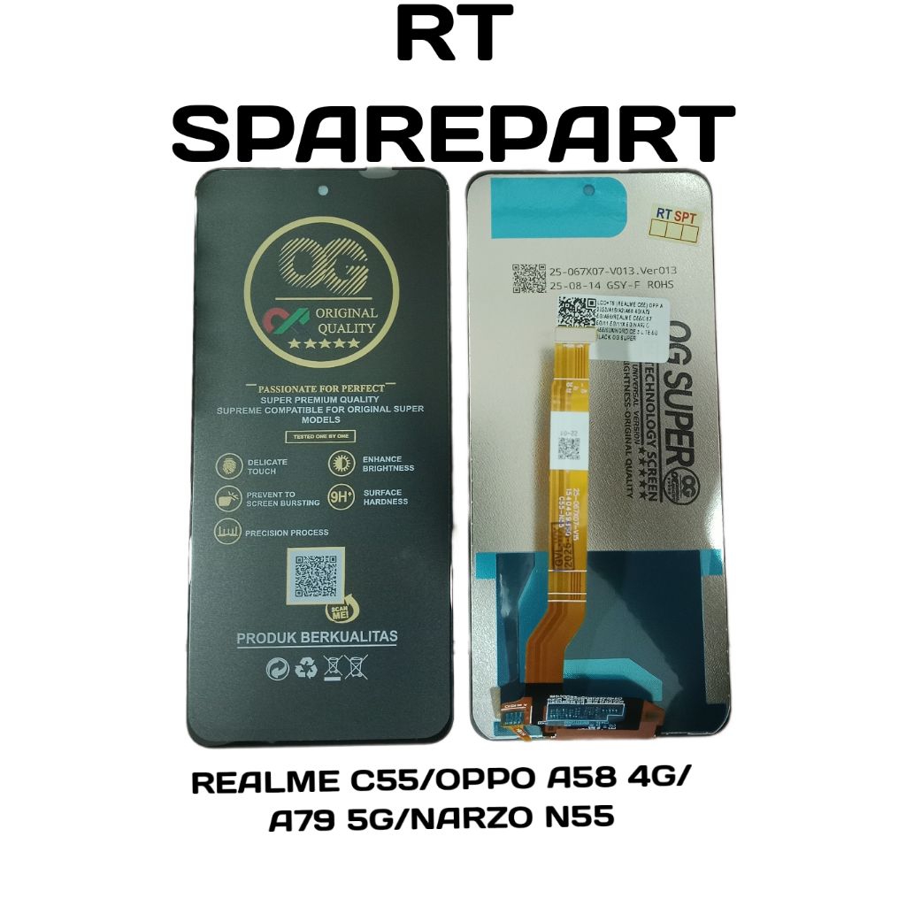 LCD+TS REALME C55/NARZO N55/OPPO A58 4G/A79 5G