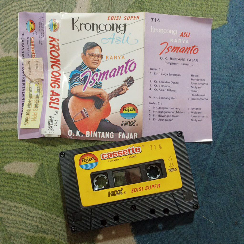 KASET DAERAH KRONCONG ASLI KARYA ISMANTO