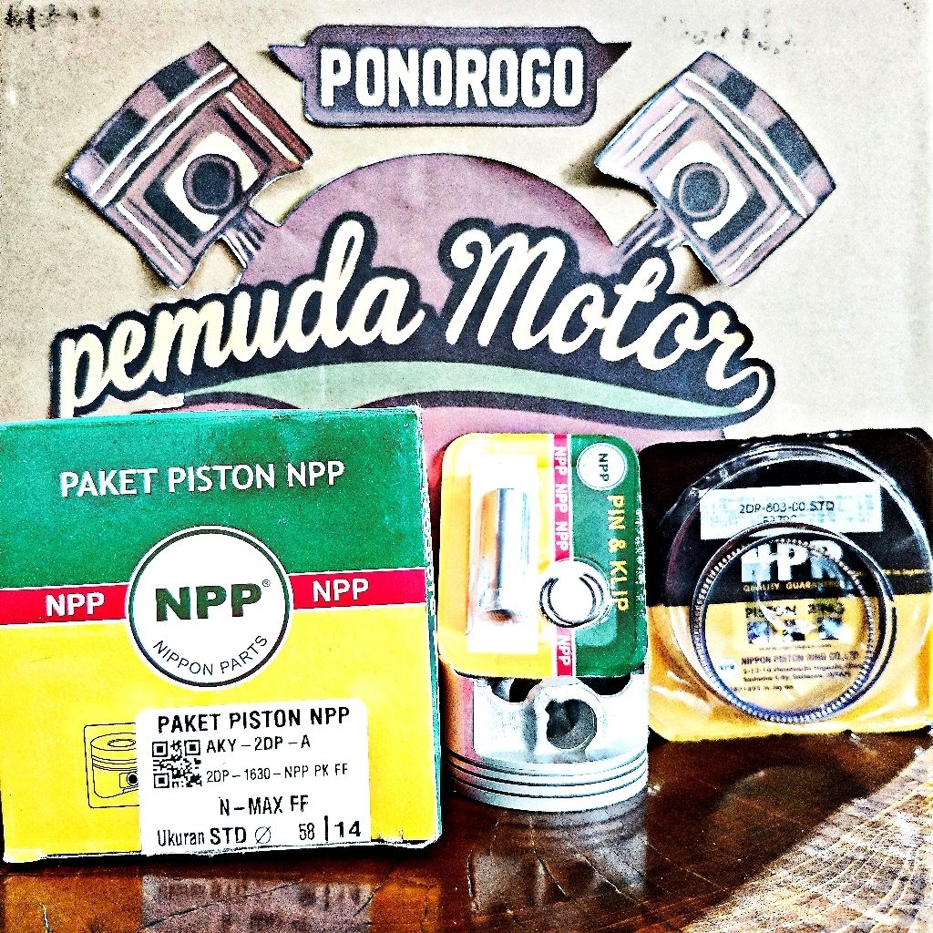 NMAX OLD NIPPON PARTS NPP PISTON KIT 2DP YAMAHA NMAX OLD