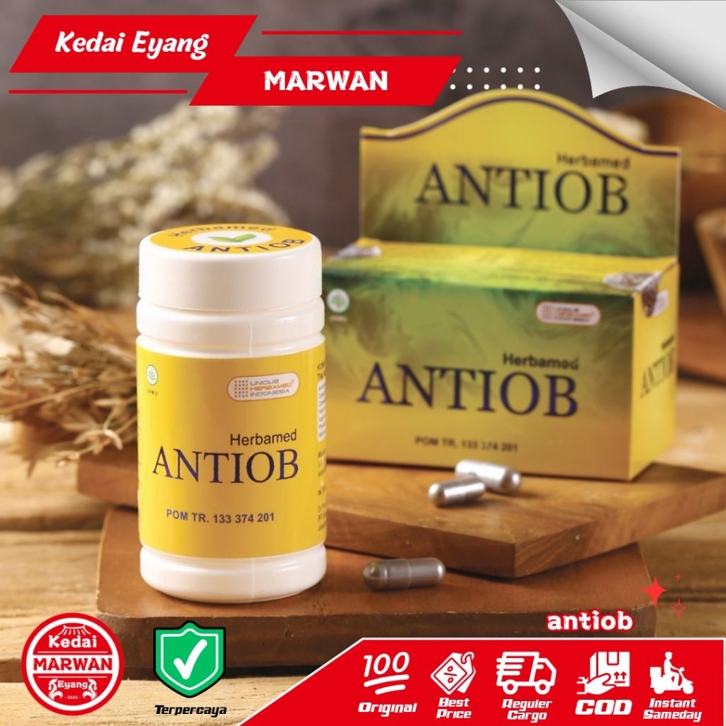 Herbamed Antiob Herbal Antibiotik 50 Kapsul