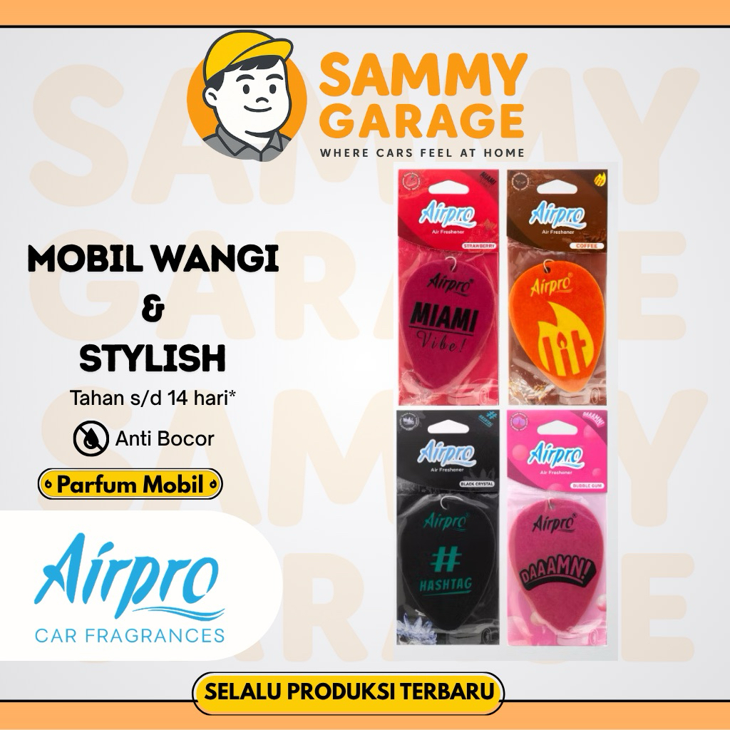 Airpro Hanging Paper Parfum Mobil Pengharum Mobil