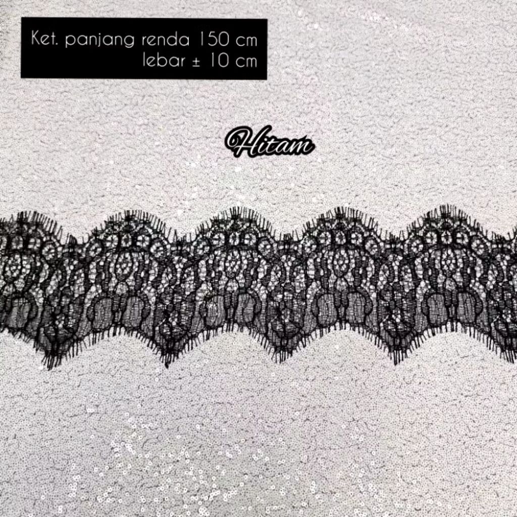 RENDA KUMIS / Renda pinggiran / BROKAT RENDA / Brukat renda / RENDA PINGGIR / Kebaya renda