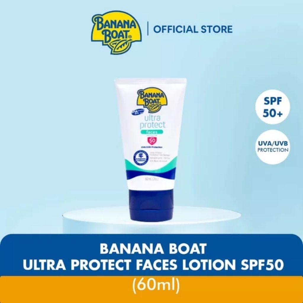 Banana Boat Ultra Protect Faces Lotion SPF 50 60ml