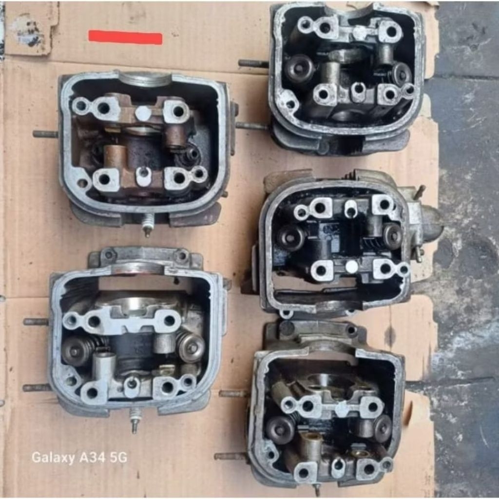 Blok head kosongan kvy beat karbu second original copotan