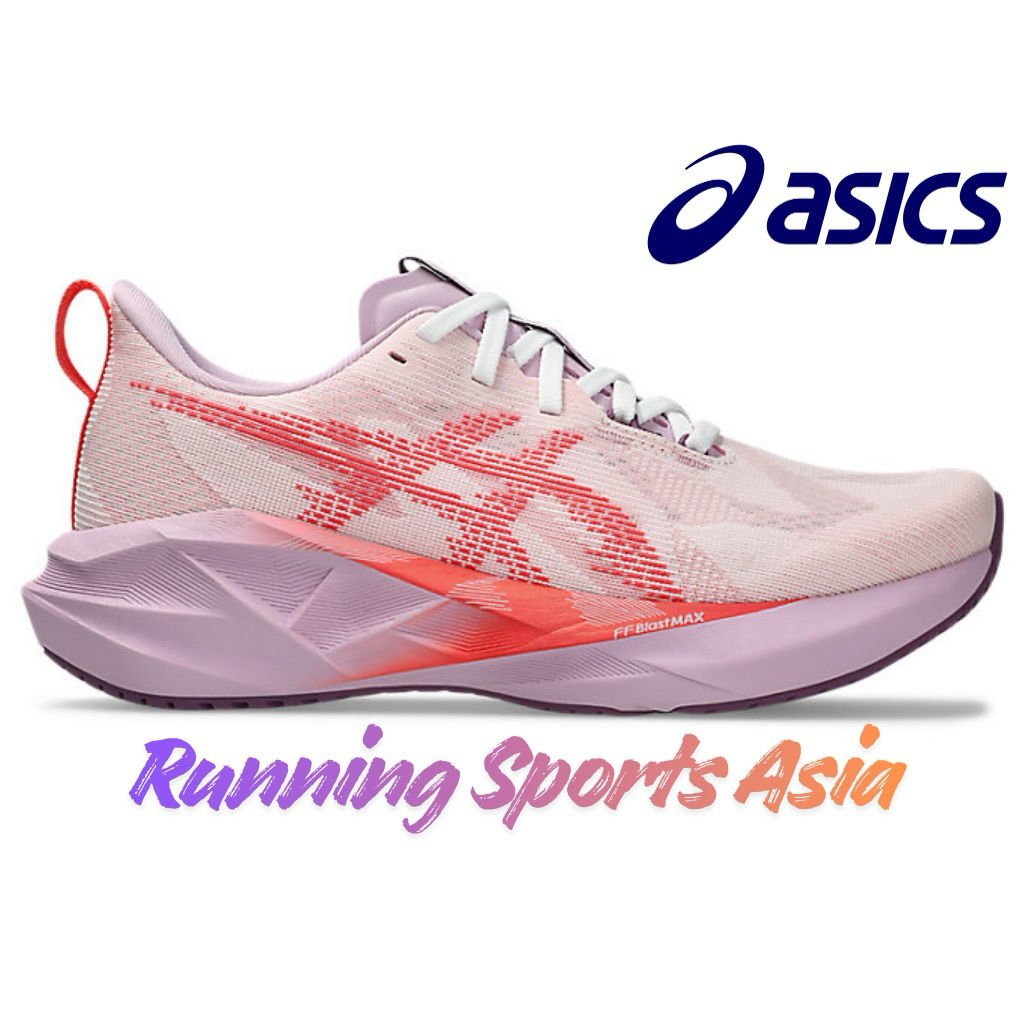 Sepatu Running Novablast 5 White/ Coral Reef