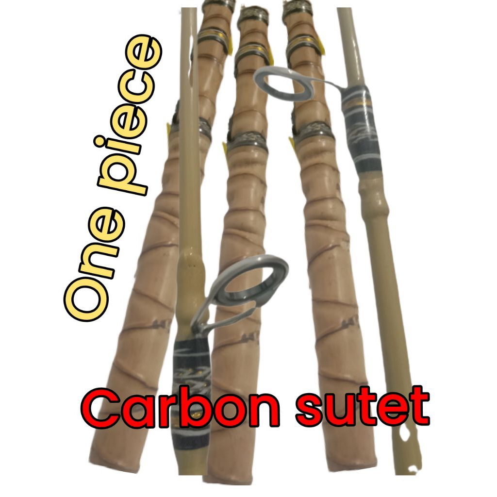 joran one piece  carbon sutet joran laut galatama