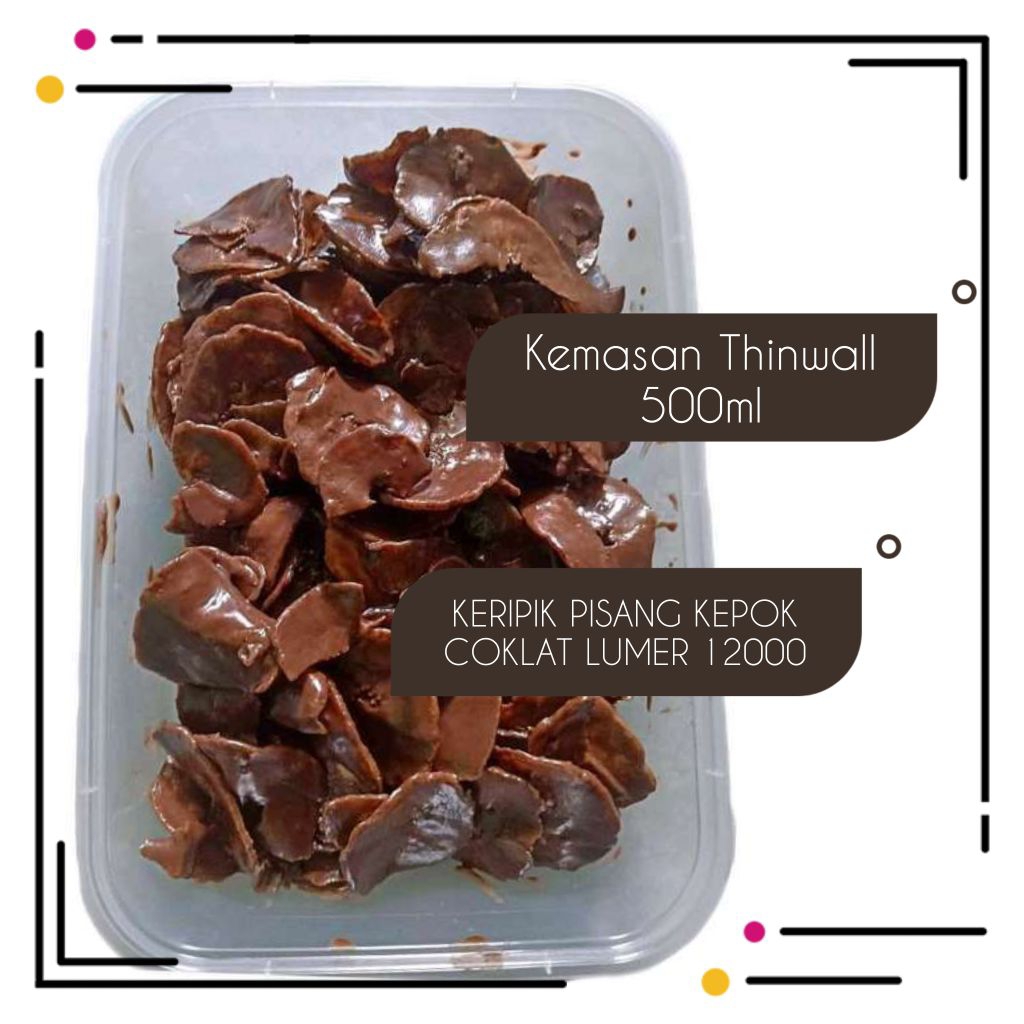 KERIPIK Pisang Coklat Banyuwangi 500ml