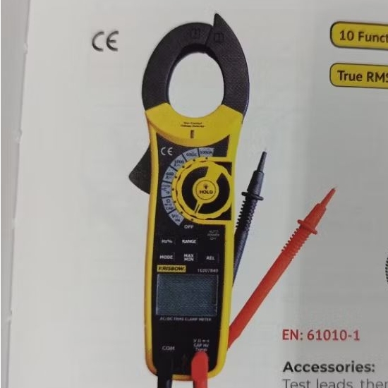 krisbow clamp meter 1000A AC/DC TRUE RMS // tang ampere 1000A AC/DC