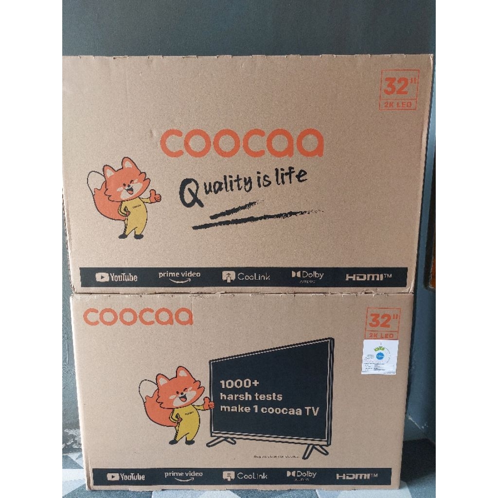 Coocaa smart tv 32 inch 32S3U & 50 inch 50S3U pro bisa youtube semarang