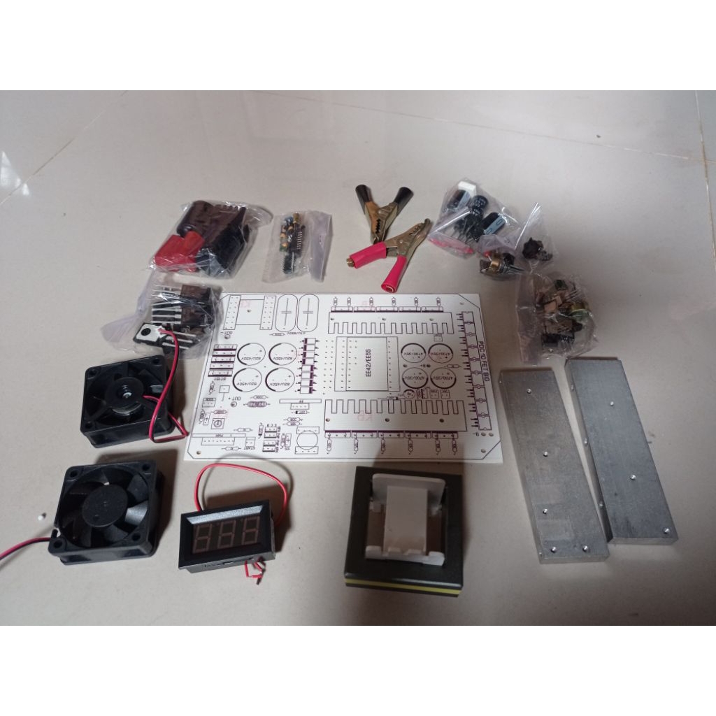 PCB pdc 8mosfet jumbo dan sparepart lengkap