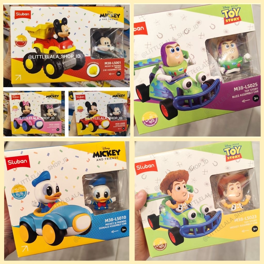 Kado Anak Mickey mouse & Minnie mouse/Mainan anak balita/gift hadiah ultah anak TK/mainan puzzle sus