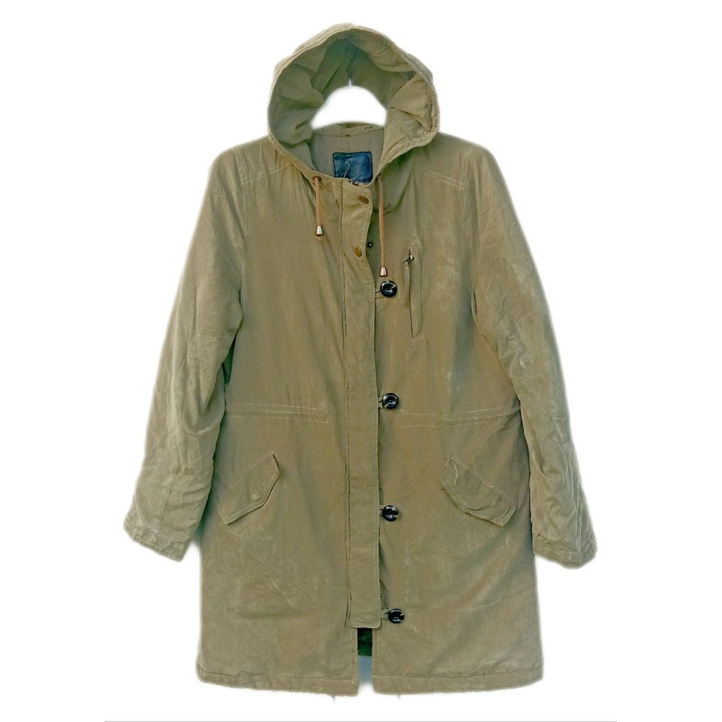 JAKET PARKA ARMY VELVET size M(second)