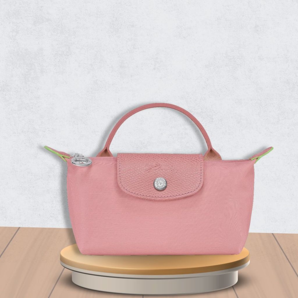 Pouch Longchamp Petal pink top handle