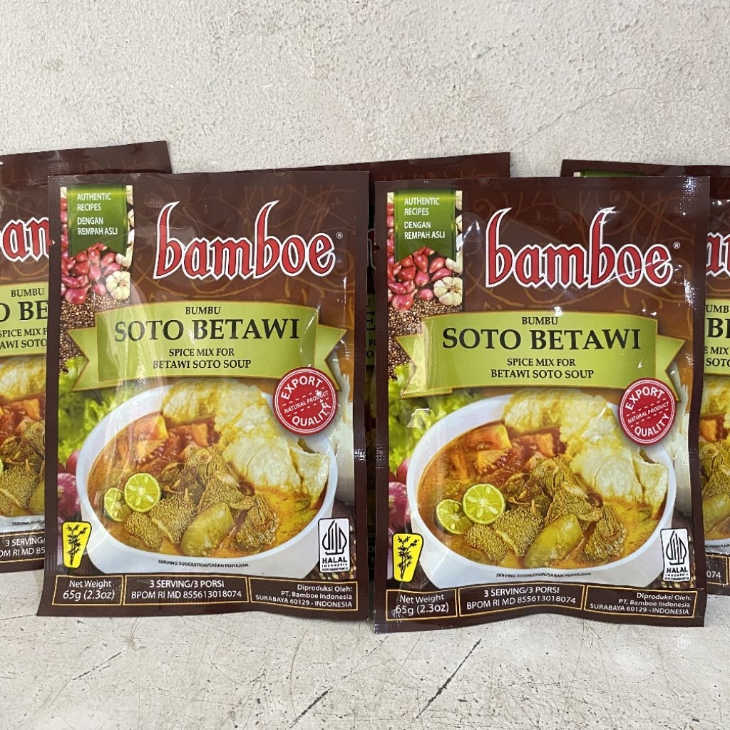 Bamboe bumbu soto betawi 65 gram | bumbu soto betawi