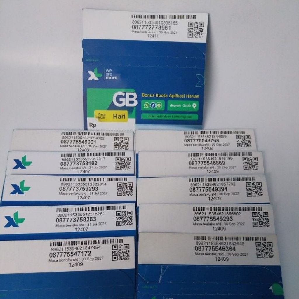 Nomor Cantik Xl triple 777 rapi murah