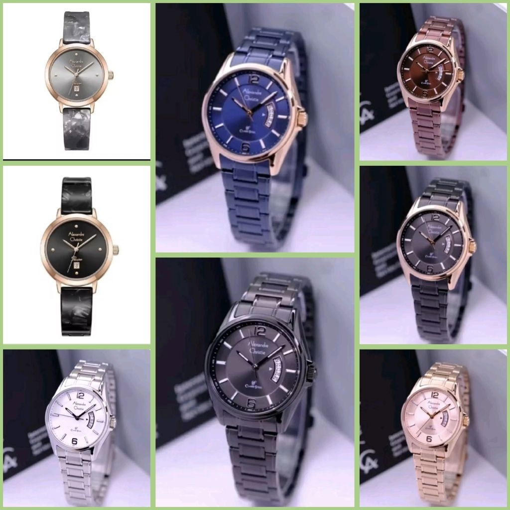 ALEXANDER CHRISTIE WANITA AC 2b44  / AC 8675 / AC 2b23 / AC 8682 / AC 8679 JAM TANGAN WANITA ALEXAND