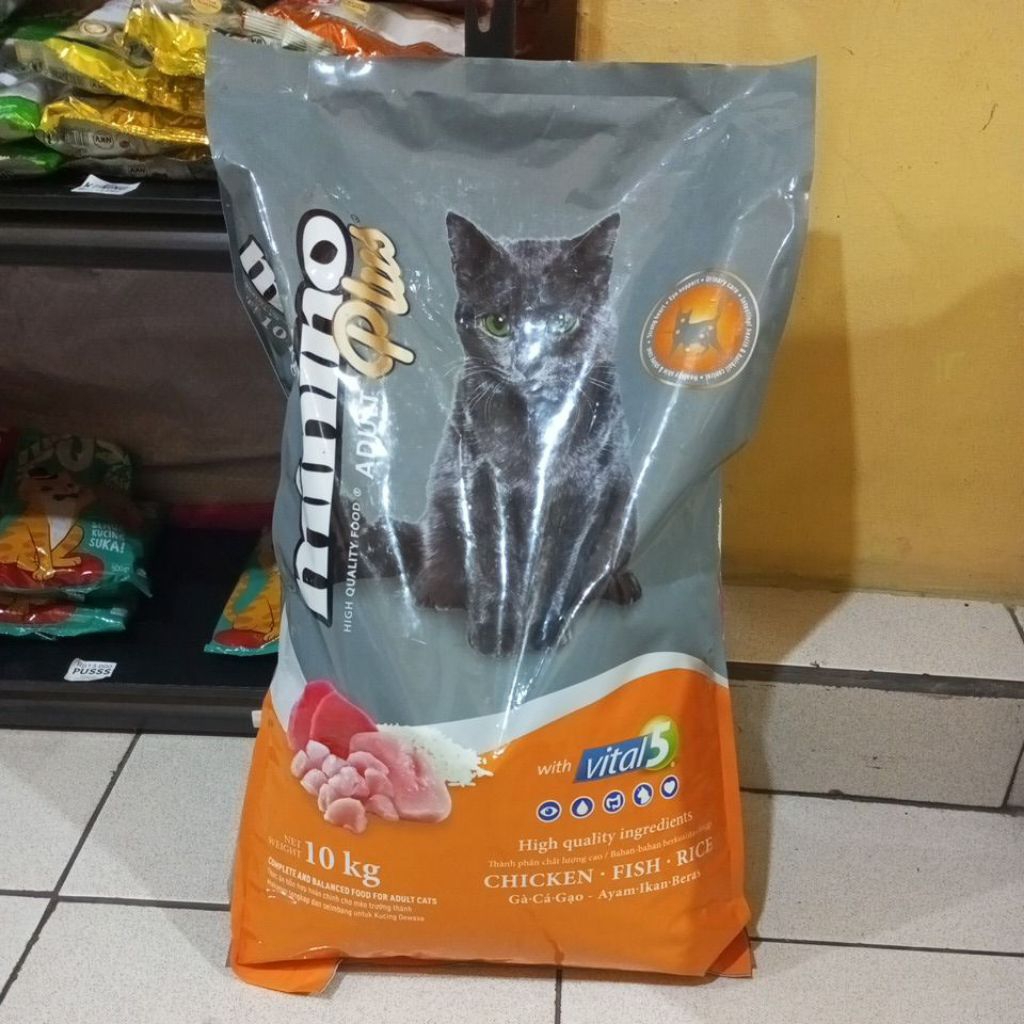 MININO PLUS 10kg freshpack makanan kucing