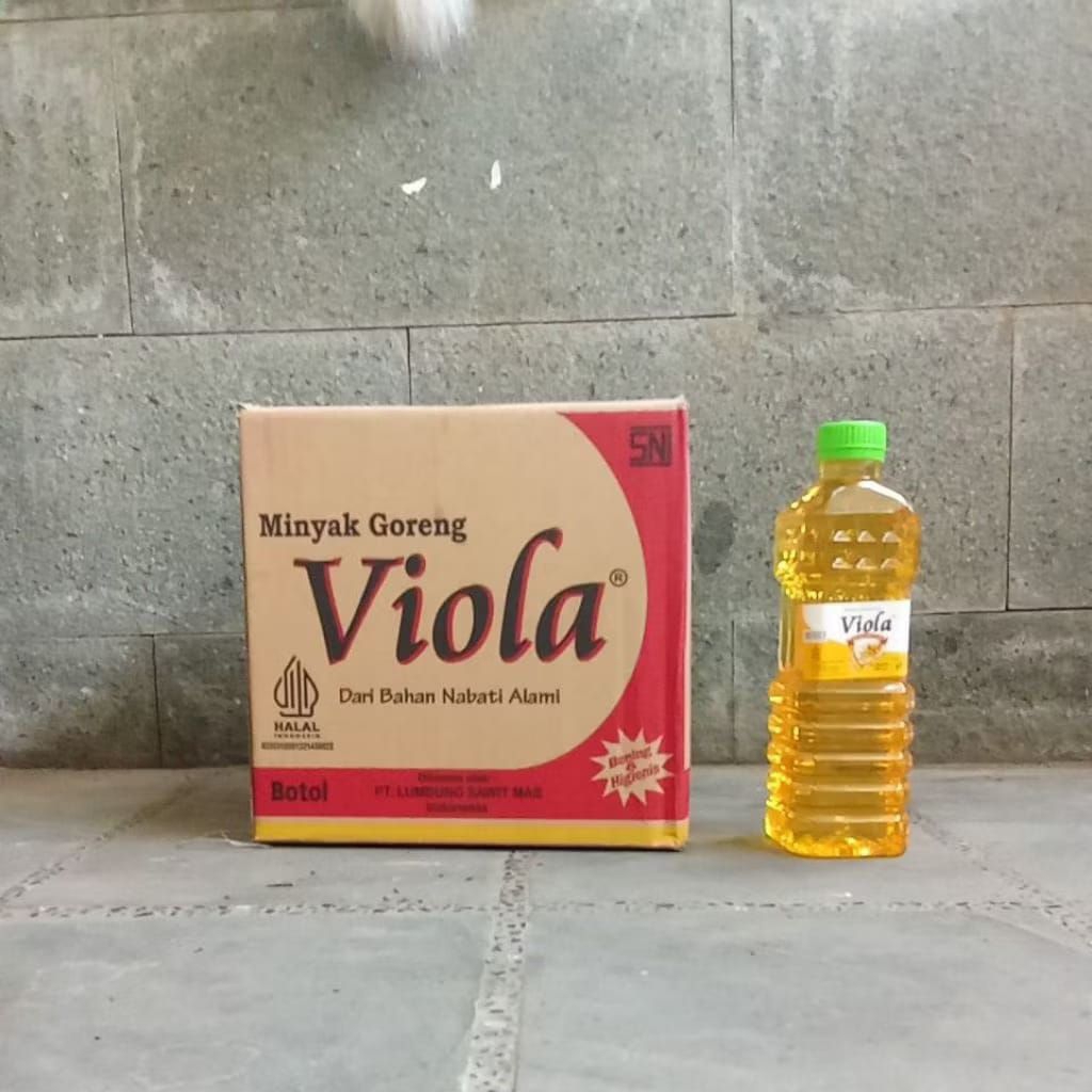 VIOLA minyak goreng 400ml 12 botol 1 dus