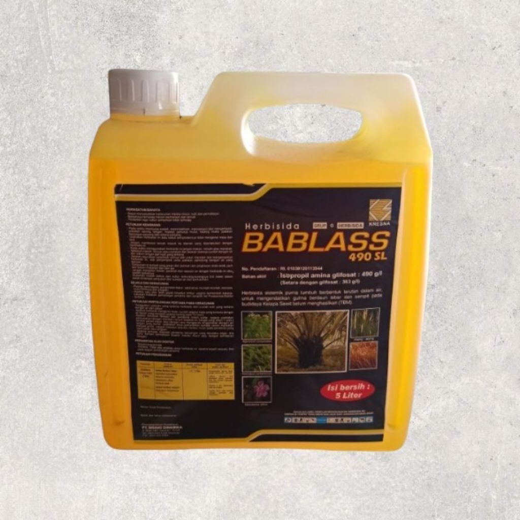 Herbisida Blabass 490 SL Kemasan 5 Liter
