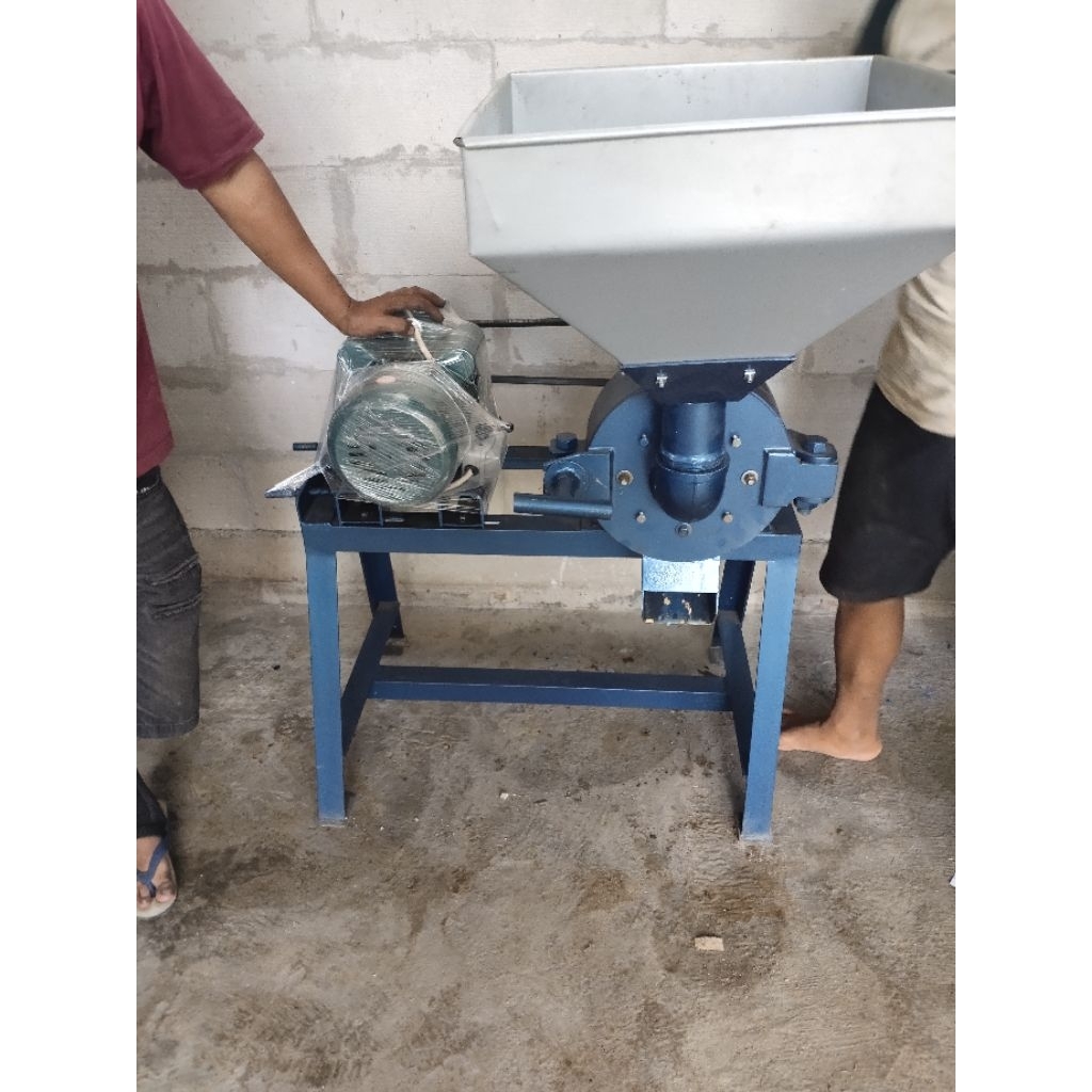 Mesin giling kedelai 8 inc FullSet | mesin giling kedelai tahu bandung