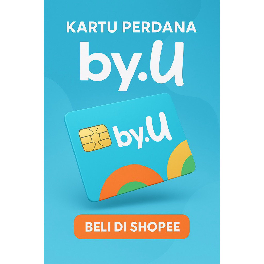 Perdana Telkomsel Byu 3Gb 30H 4G Segel exp jan 2027