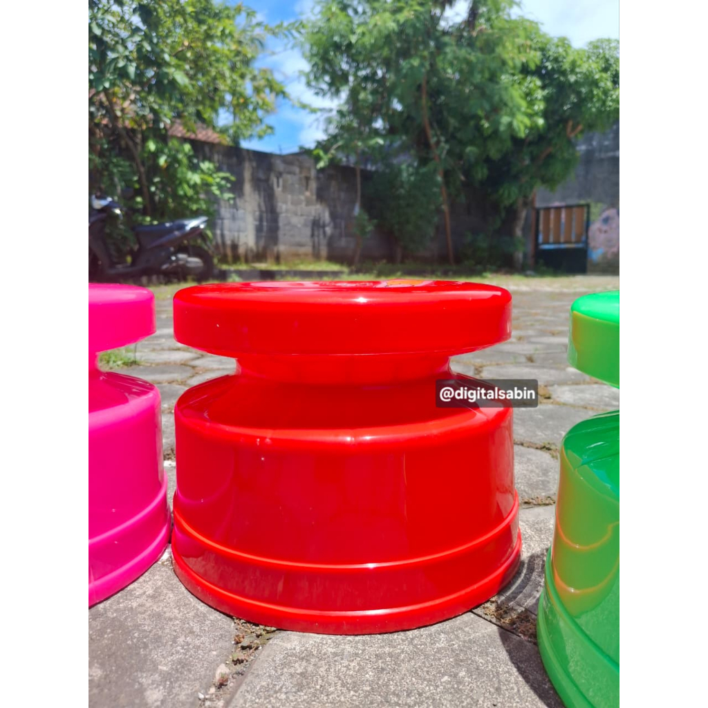 KURSI JONGKOK BULAT | KURSI DAPUR BULAT | BANGKU PLASTIK | KURSI PLASTIK JONGKOK | KURSI PENDEK | DI