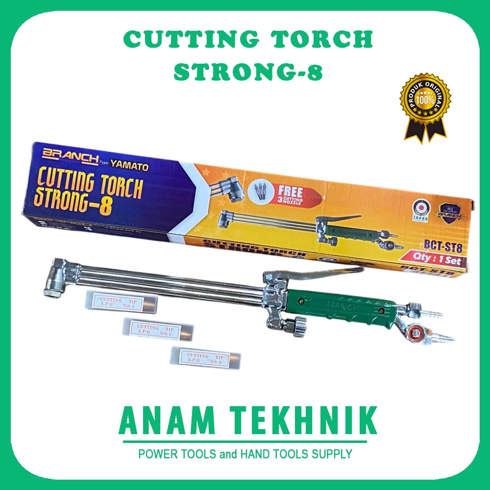 Branch Cutting Torch Strong 8 Yamato Blender Las Potong ST8 / Blender Strong 8 Include 3 Mata
