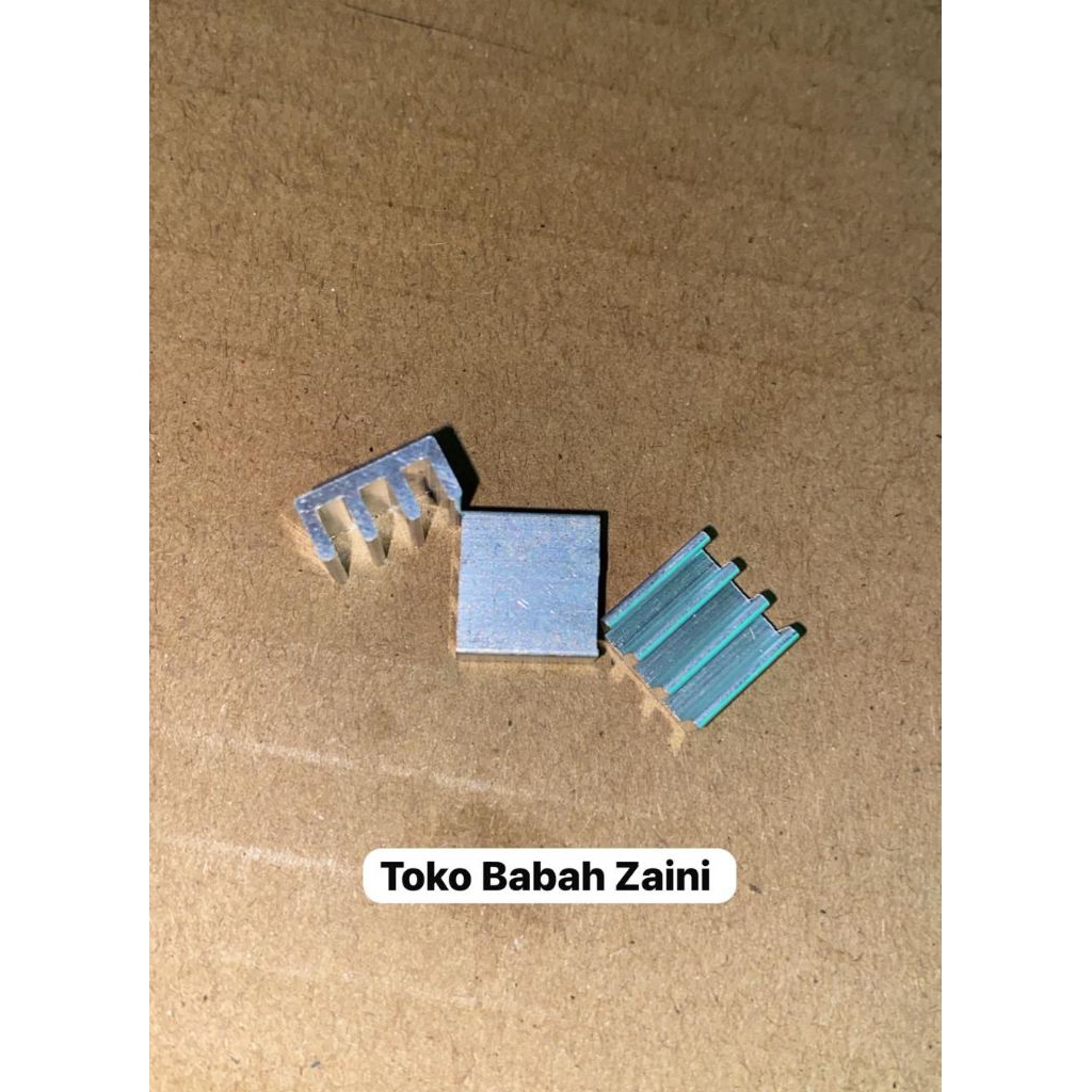 2pcs Heatsink Aluminium Pendingin 11×11×5mm Heatsink Pendingin Heat Sink