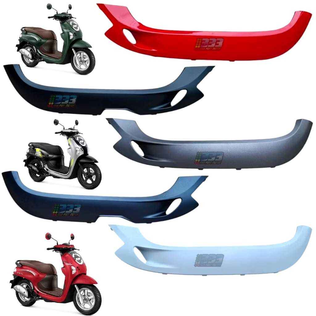 cover under side dek samping bawah honda scoopy new prestige gen 2 K2FP 2024 - 2025
