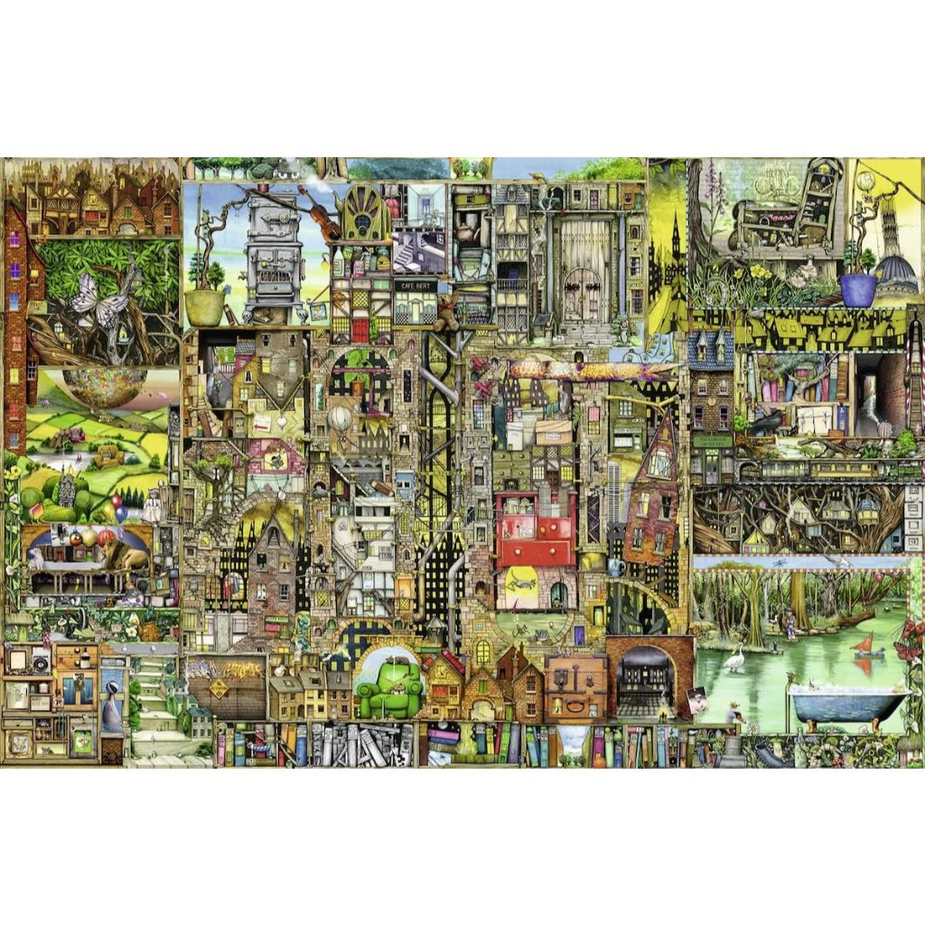 Ravensburger Colin Thompson: Bizarre Town 5000 Piece Jigsaw Puzzle